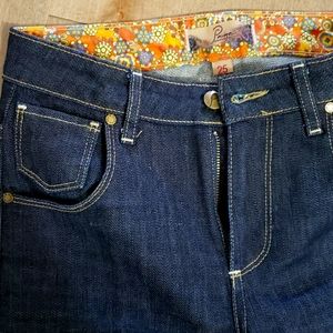 Never worn dark wash Paige jeans